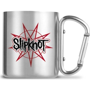 Slipknot Tasse mit Karabinerhaken Hrnek stríbrná - RockTime.cz