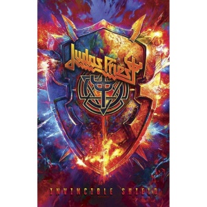 Judas Priest Invincible shield Textilní plakát vícebarevný - RockTime.cz