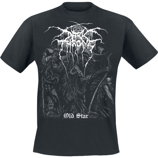 Darkthrone Old Star Tričko černá - RockTime.cz