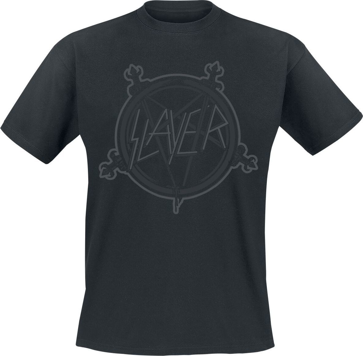 Slayer Logo Tričko černá - RockTime.cz