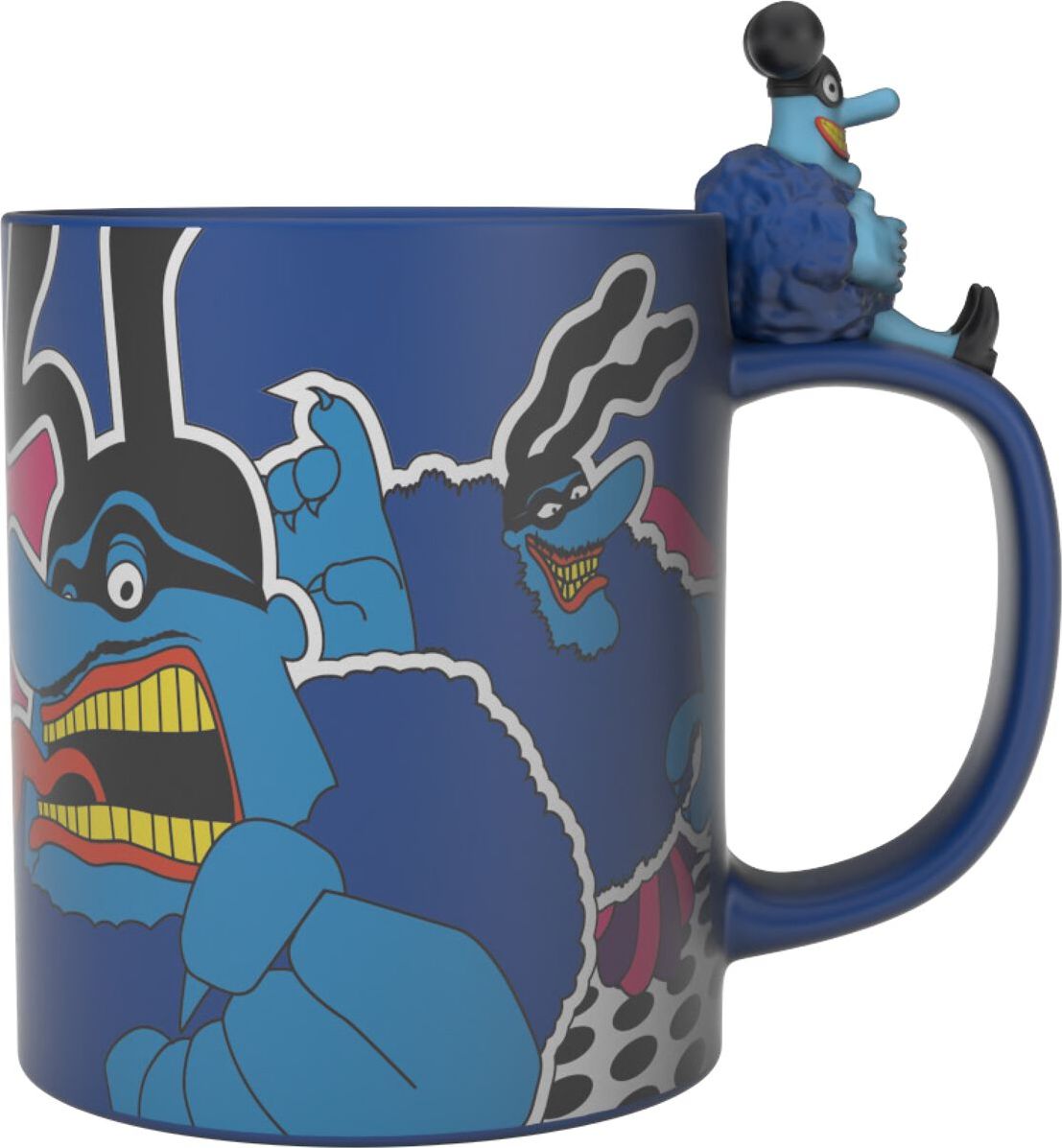 The Beatles Blue Meanie 3D Henkel Hrnek vícebarevný - RockTime.cz