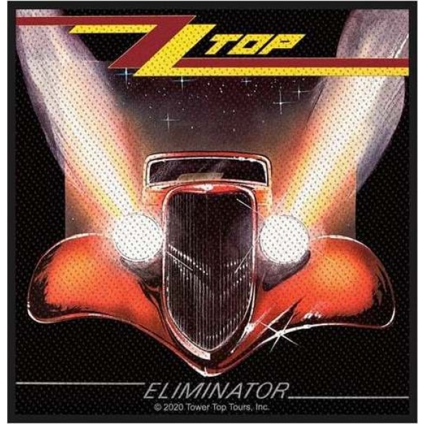 ZZ Top Eliminator nášivka vícebarevný - RockTime.cz