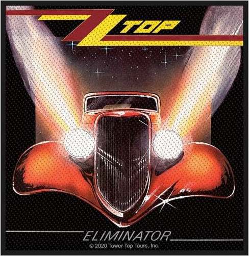 ZZ Top Eliminator nášivka vícebarevný - RockTime.cz