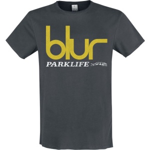 Blur Amplified Collection - Park Life Greyhound Tričko charcoal - RockTime.cz