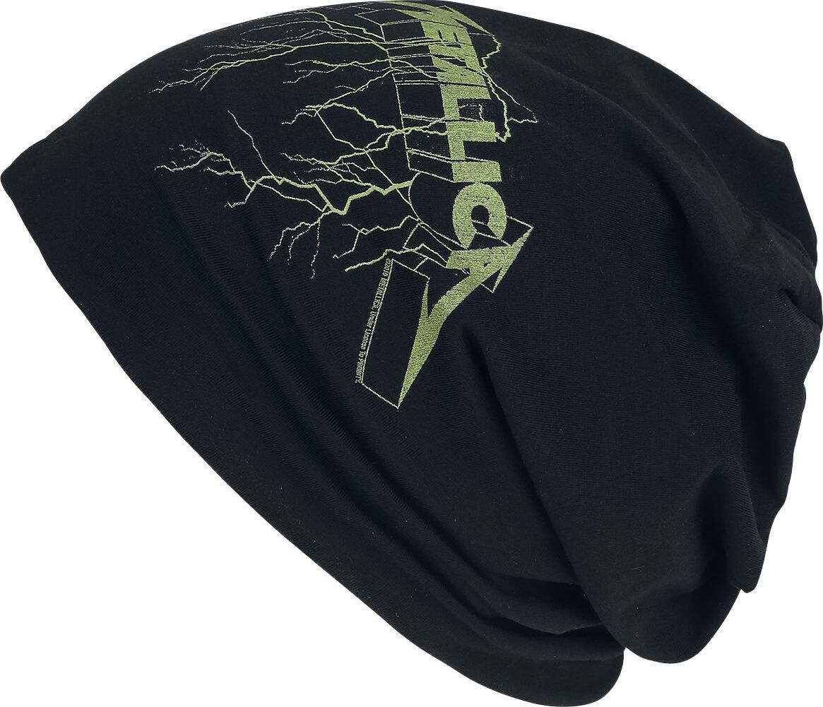 Metallica Splatter Lightning - Light Beanie Beanie čepice černá - RockTime.cz