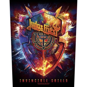 Judas Priest Invincible shield nášivka na záda vícebarevný - RockTime.cz