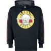 Guns N' Roses Amplified Collection - Mens Taped Fleece Hoodie Mikina s kapucí černá - RockTime.cz