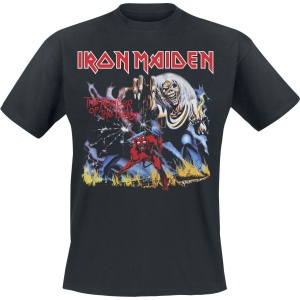 Iron Maiden Stranger NOTB Tričko černá - RockTime.cz