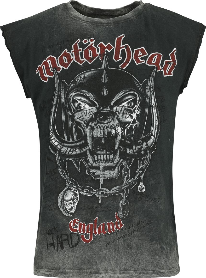 Motörhead England Tank top šedá - RockTime.cz