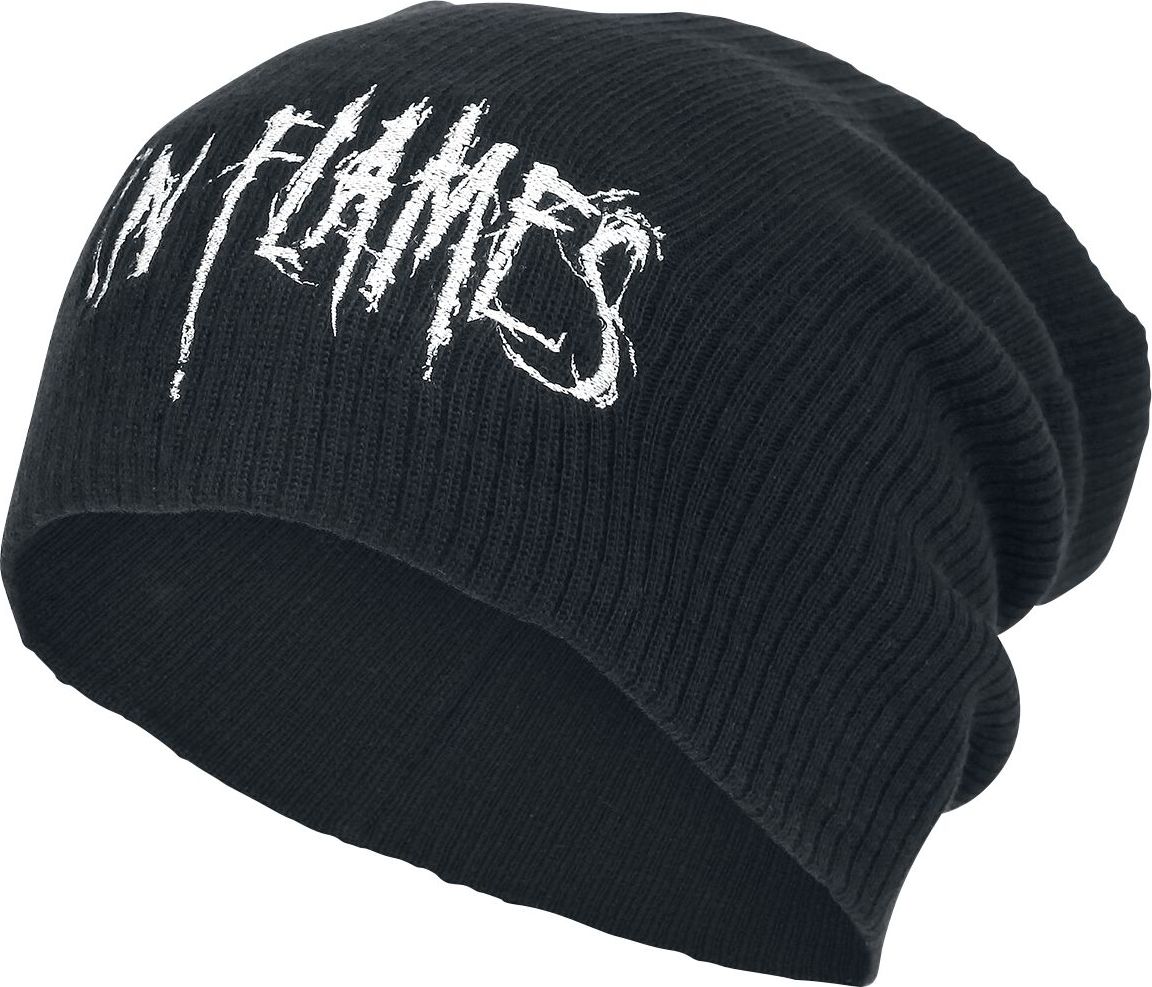 In Flames Logo Beanie čepice černá - RockTime.cz