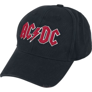 AC/DC Logo - Baseball Cap Baseballová kšiltovka černá - RockTime.cz