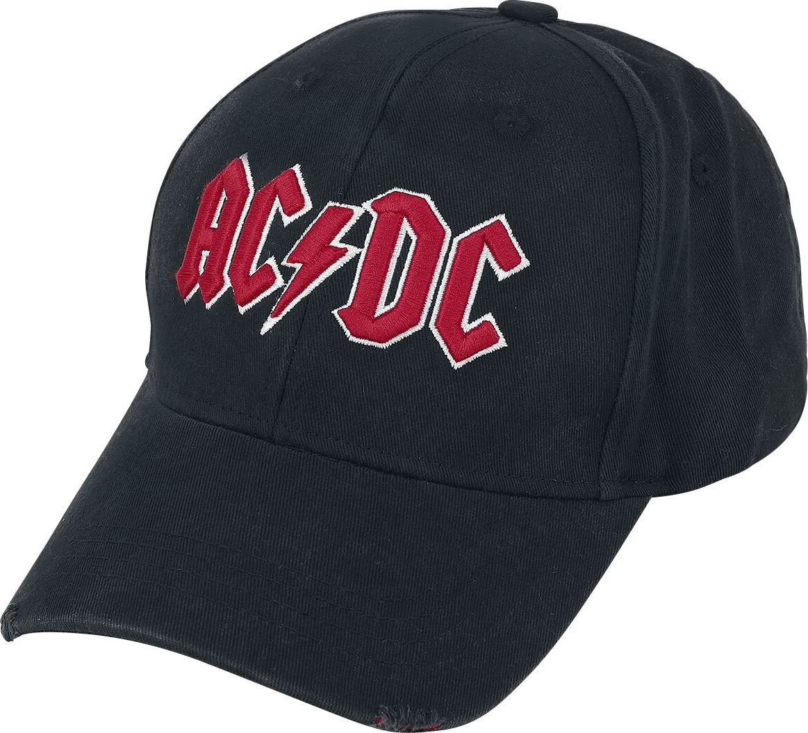 AC/DC Logo - Baseball Cap Baseballová kšiltovka černá - RockTime.cz