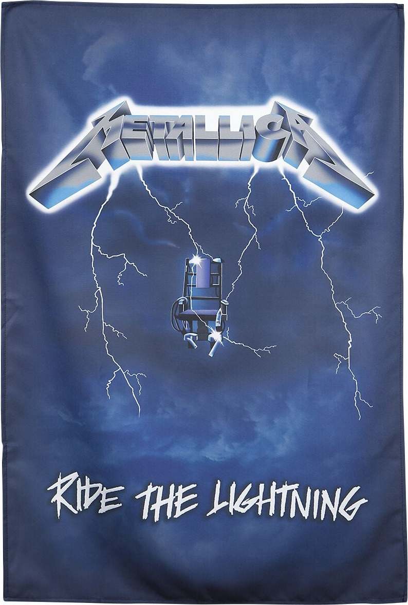 Metallica Ride The Lightning Textilní plakát vícebarevný - RockTime.cz