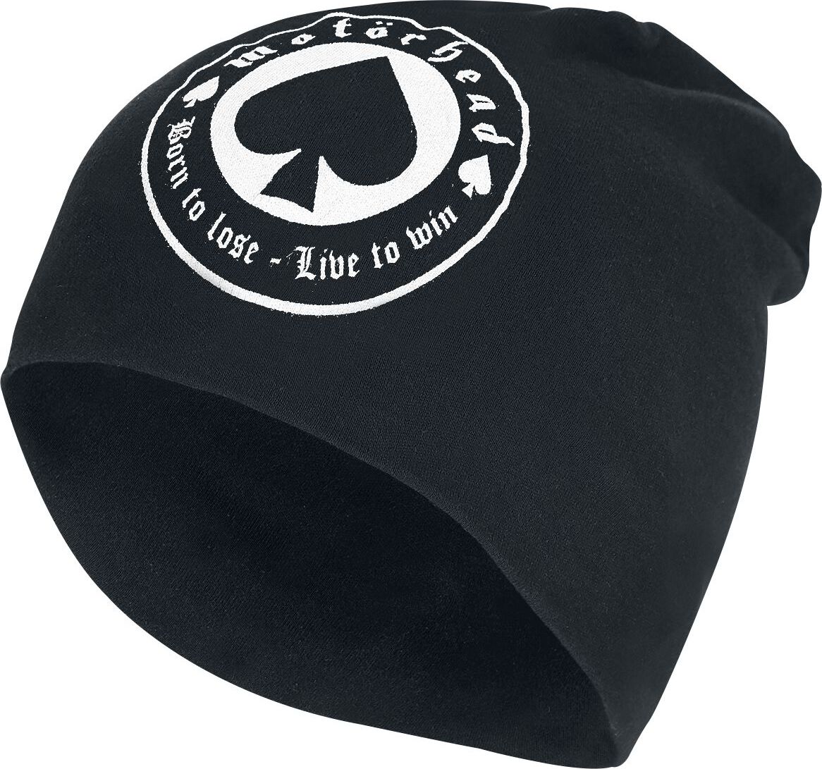 Motörhead Born To Lose - Jersey Beanie Beanie čepice černá - RockTime.cz