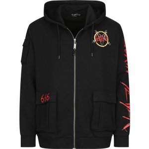 Slayer EMP Signature Collection Mikina s kapucí na zip černá - RockTime.cz