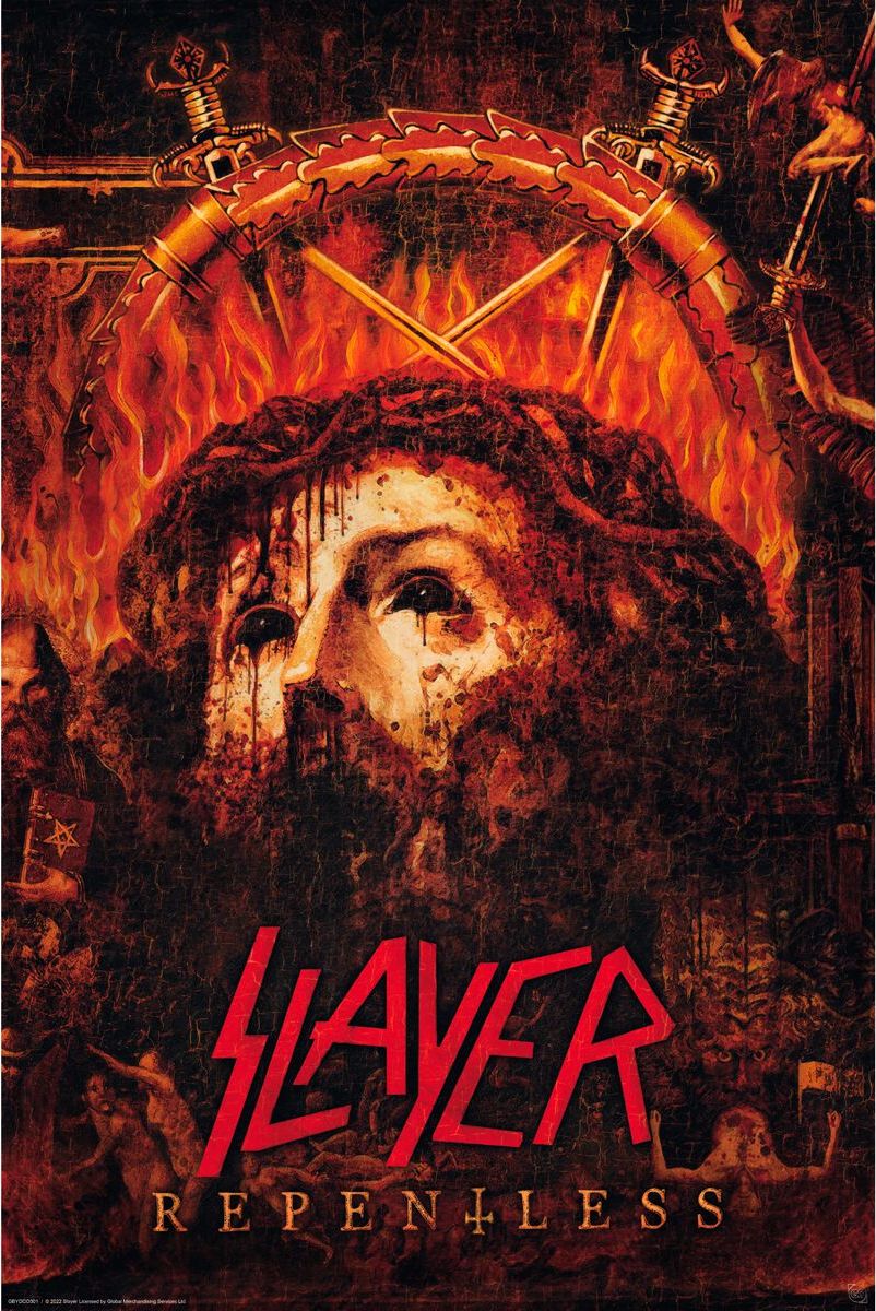 Slayer Repentless Killogy plakát vícebarevný - RockTime.cz