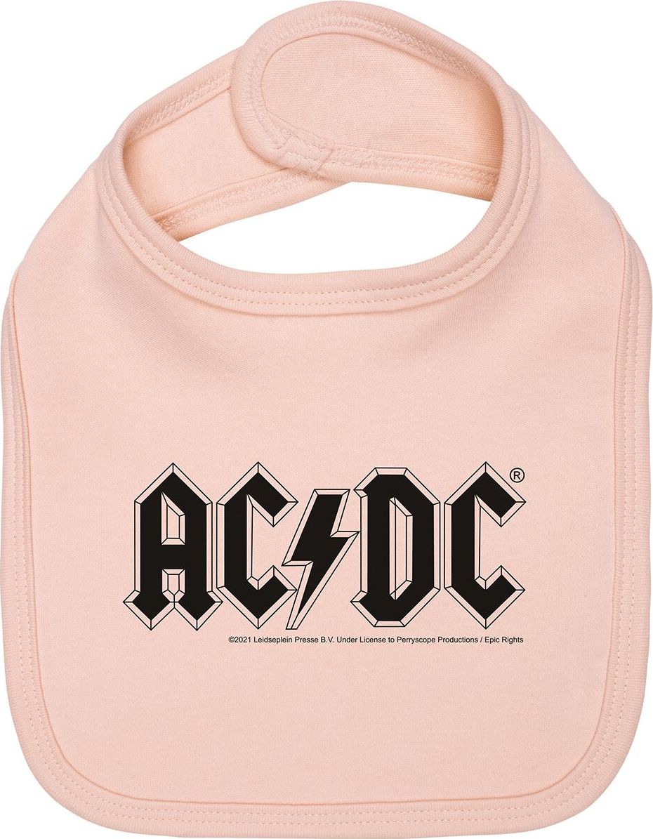 AC/DC Metal-Kids - Logo bryndák světle růžová - RockTime.cz