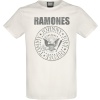 Ramones Amplified Collection - Vintage Shield Tričko bílá - RockTime.cz