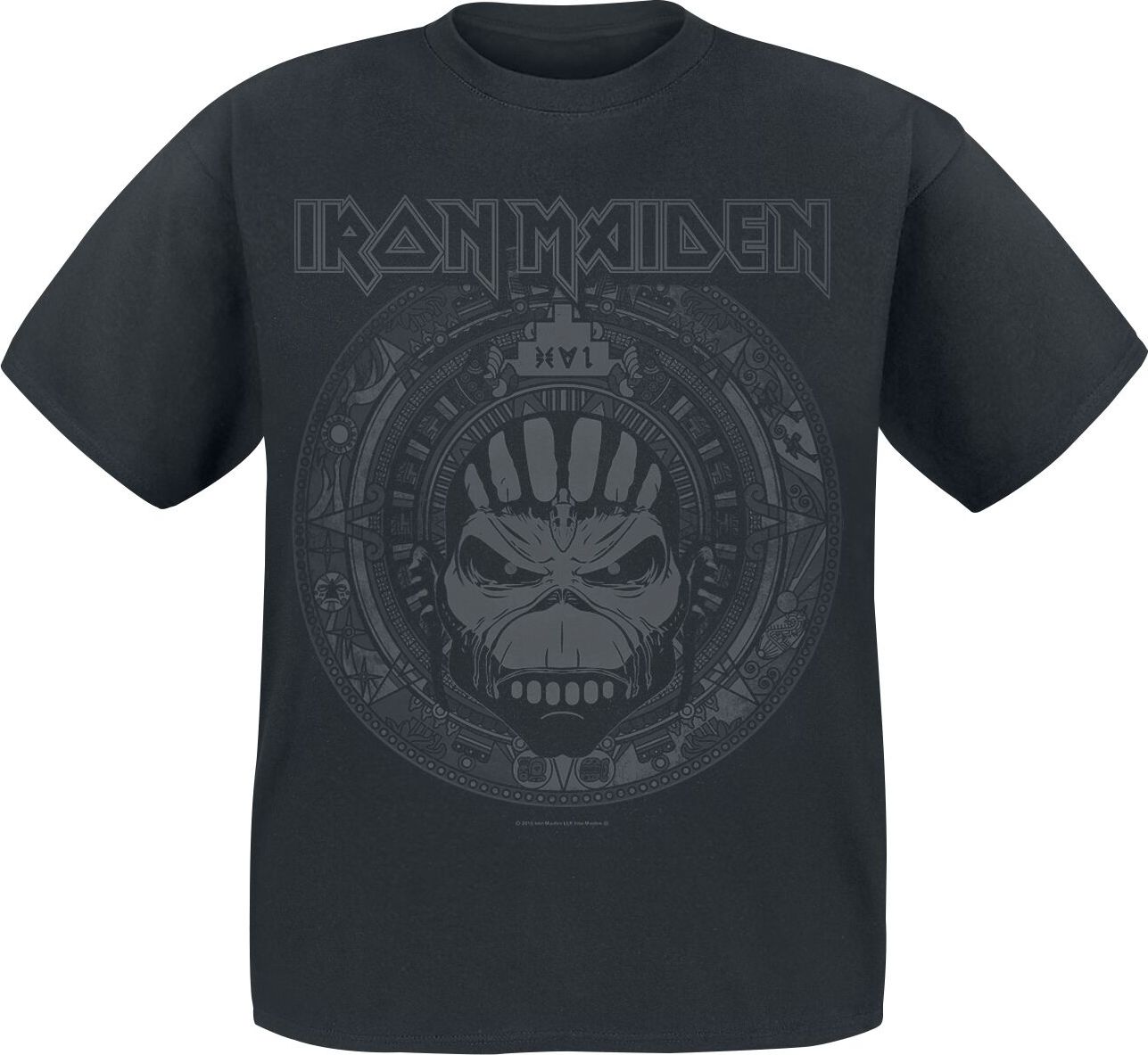 Iron Maiden Book Of Souls Skull Tričko černá - RockTime.cz