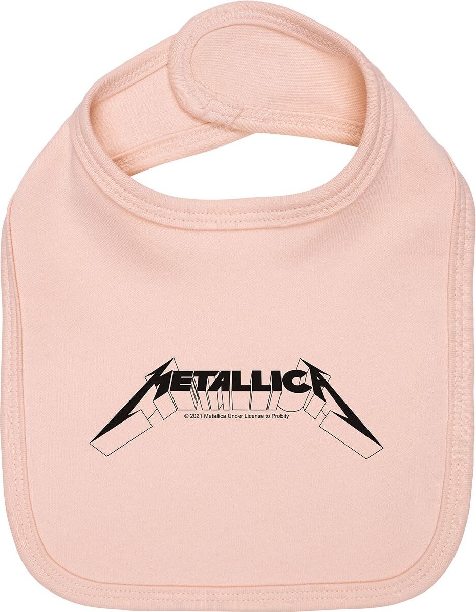 Metallica Metal-Kids - Logo bryndák světle růžová - RockTime.cz