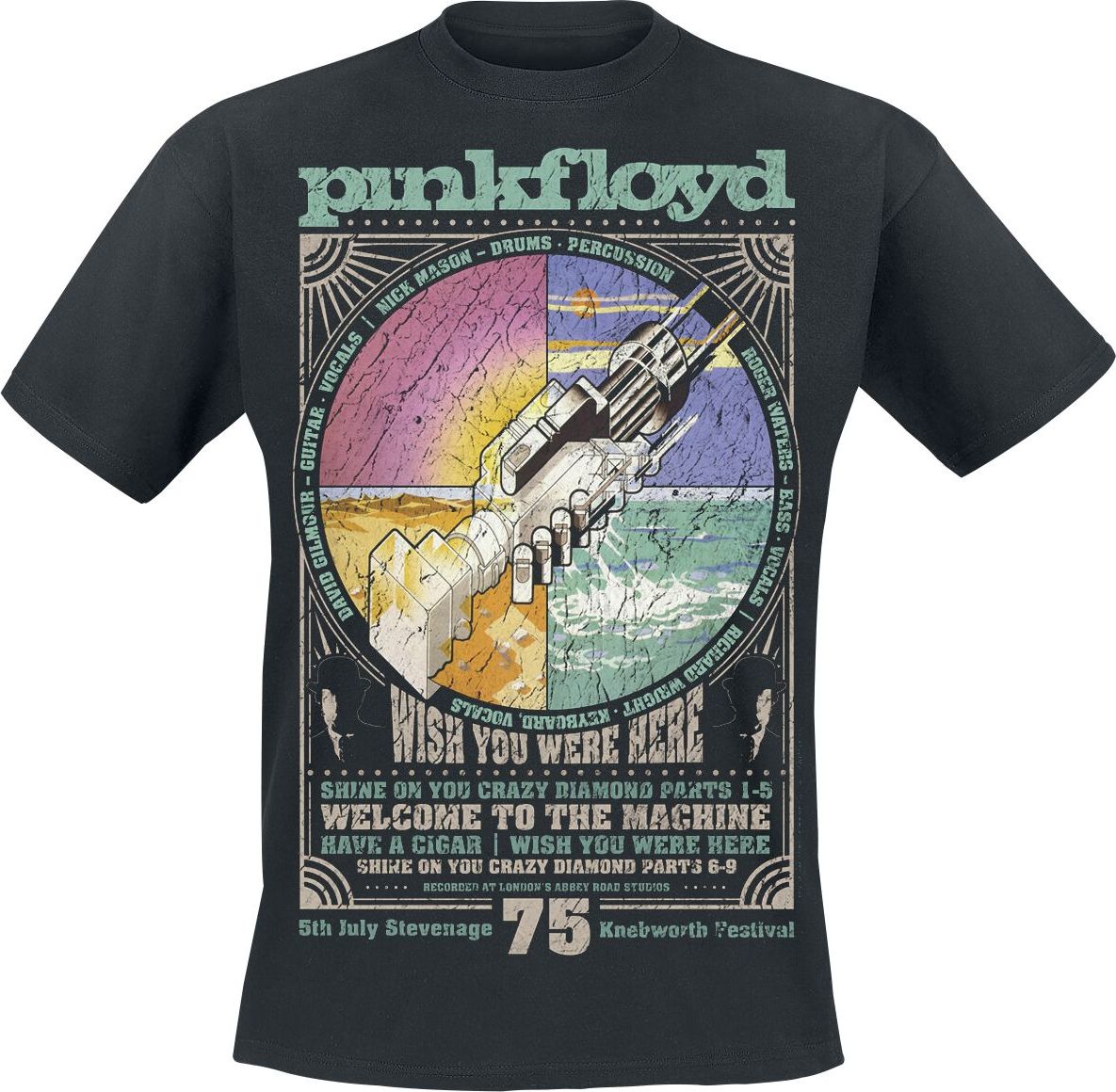 Pink Floyd Wish Tričko černá - RockTime.cz