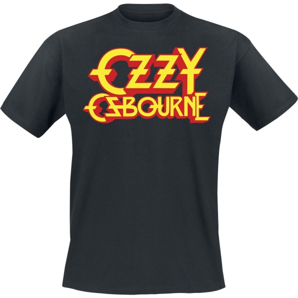 Ozzy Osbourne Classic Logo Tričko černá - RockTime.cz