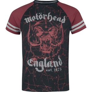 Motörhead EMP Signature Collection Tričko cerná/bordová - RockTime.cz