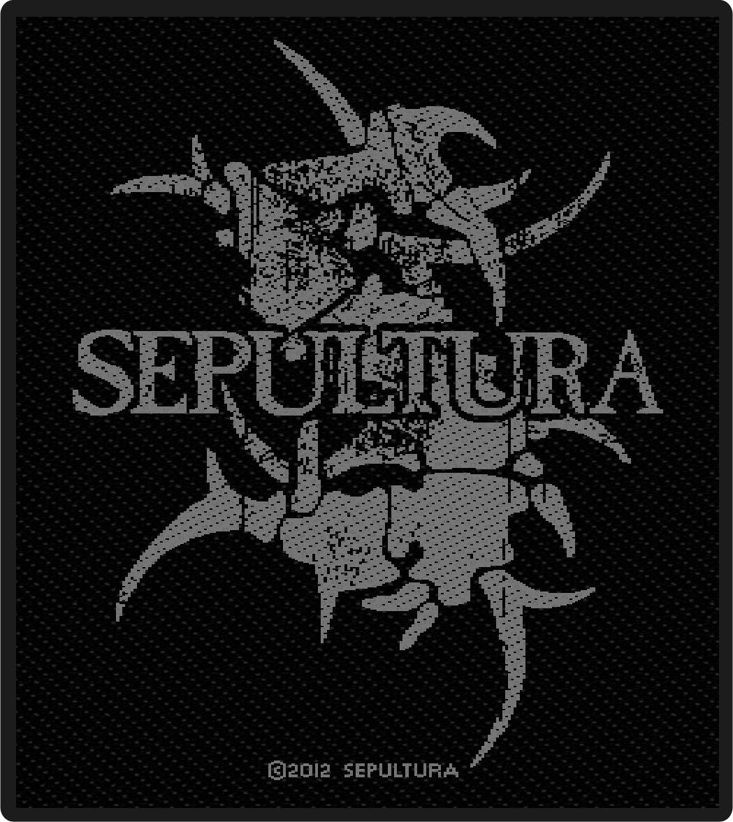 Sepultura Sepultura Logo nášivka černá - RockTime.cz