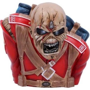 Iron Maiden The Trooper Bust Box dekorace lebka standard - RockTime.cz