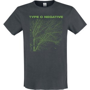 Type O Negative Amplified Collection - Green Tree Tričko charcoal - RockTime.cz