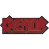 Kreator Kreator Logo nášivka cerná/cervená - RockTime.cz