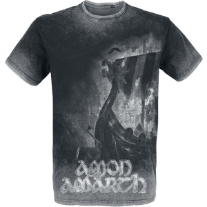 Amon Amarth One Thousand Burning Arrows Tričko charcoal - RockTime.cz