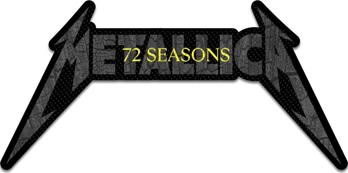 Metallica 72 Seasons Charred Logo Cut Out nášivka vícebarevný - RockTime.cz