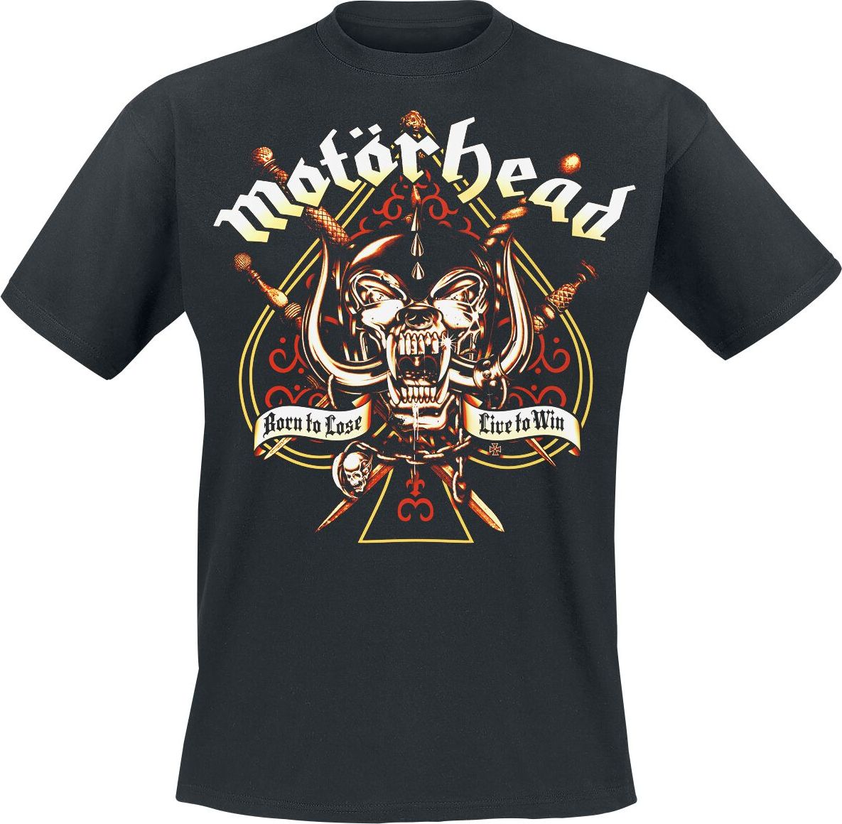 Motörhead Sword Spade Tričko černá - RockTime.cz