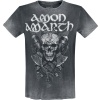 Amon Amarth Carved Skull Tričko tmavě šedá - RockTime.cz