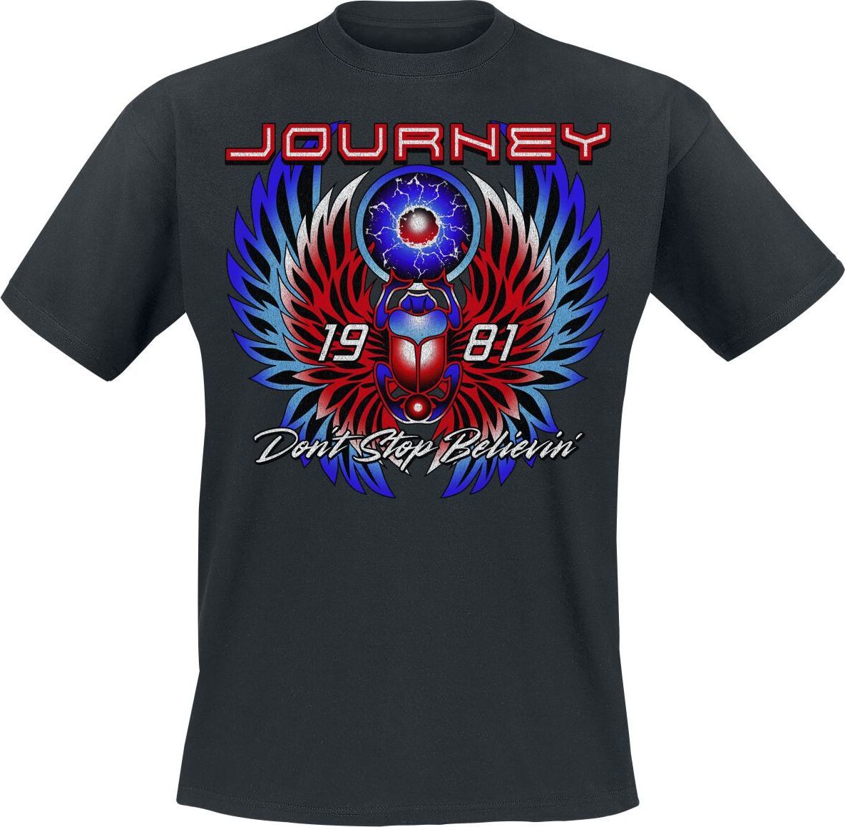 Journey Believin Tričko černá - RockTime.cz