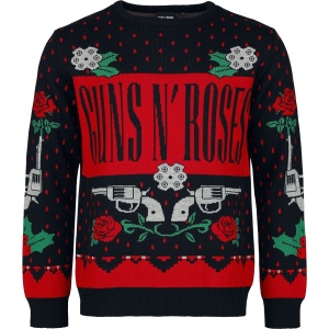 Guns N' Roses Holiday Sweater 2024 Pletený svetr vícebarevný - RockTime.cz