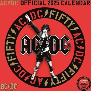 AC/DC Wandkalender 2025 Nástenný kalendář vícebarevný - RockTime.cz