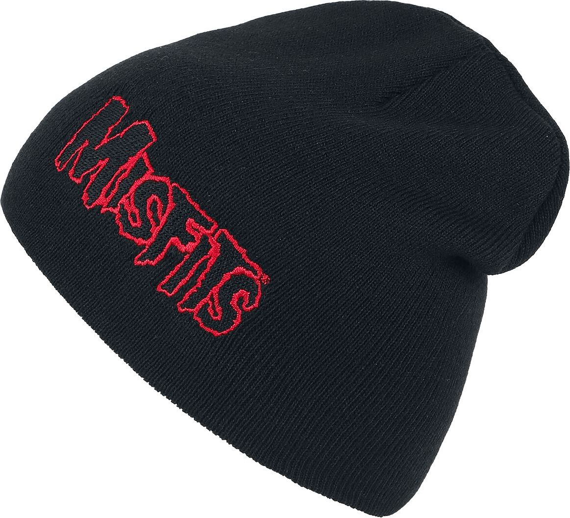 Misfits Red Horror Logo Beanie čepice černá - RockTime.cz