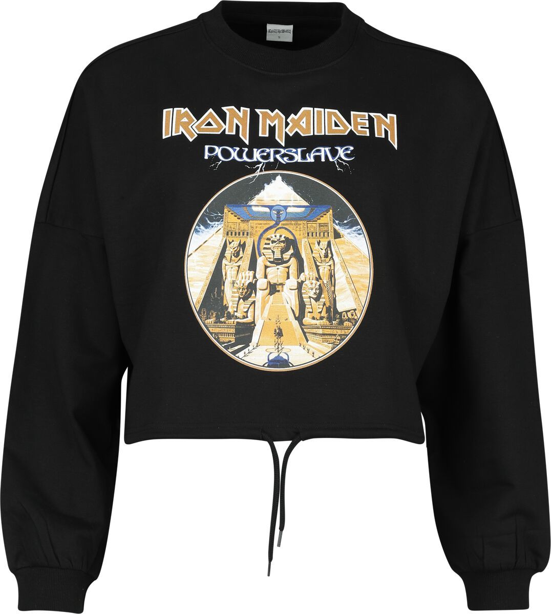 Iron Maiden Powerslave Dámská mikina černá - RockTime.cz