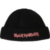 Iron Maiden Logo Beanie čepice černá - RockTime.cz