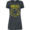 Nirvana Amplified Collection - Logo Šaty charcoal - RockTime.cz