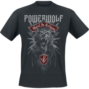 Powerwolf Chaos Crest Tričko černá - RockTime.cz