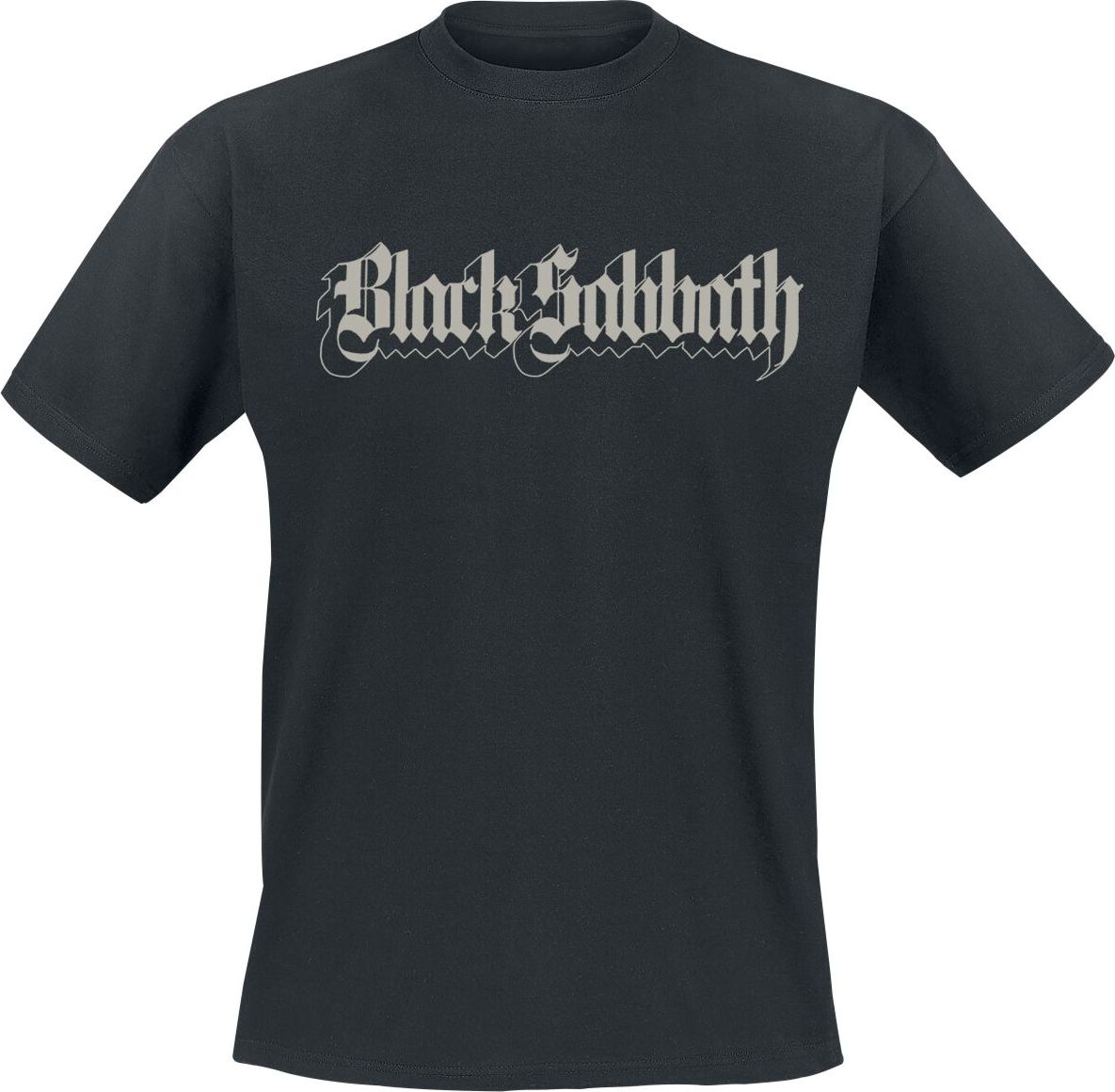 Black Sabbath Gothic Logo Tričko černá - RockTime.cz