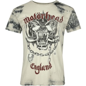 Motörhead Logo England Tričko šedá - RockTime.cz