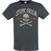 Stone Sour Amplified Collection - Skull Tričko charcoal - RockTime.cz