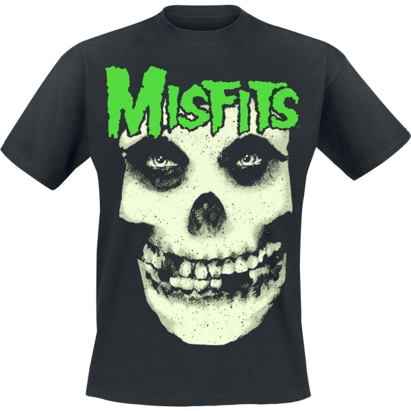 Misfits Jarek Skull Tričko černá - RockTime.cz