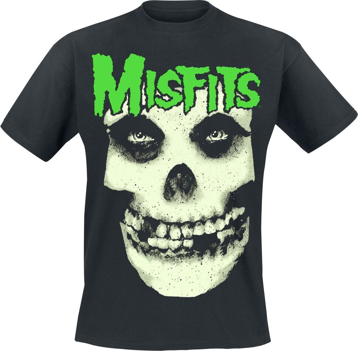 Misfits Jarek Skull Tričko černá - RockTime.cz