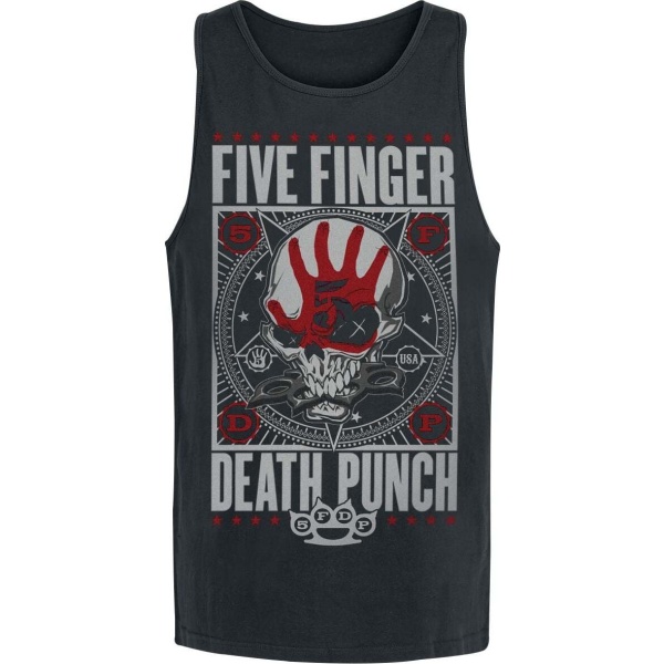 Five Finger Death Punch Punchagram Tank top černá - RockTime.cz