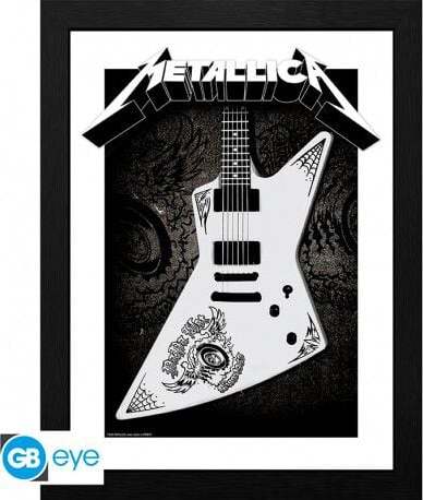 Metallica Papa Het Guitar Zarámovaný obraz standard - RockTime.cz